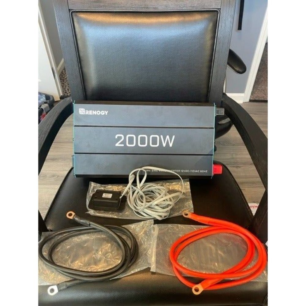 Renogy  2000-Watt Power Inverter, Item #1598692  Model #RNG-INVT-2000-12V-P2